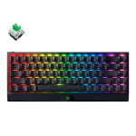 Belaidė 65% Klaviatūra Razer BlackWidow V3 Mini HyperSpeed Phantom Edition, Green Switch, US išdėstymas