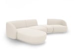 Modulinė sofa Micadoni Miley, balta