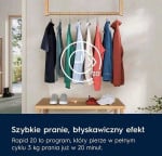 Priekinio Įkrovimo Skalbimo Mašina - Electrolux 6kg