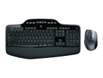 Logitech Wireless Desktop MK710 - klaviatūra and pelė set - English Input Device