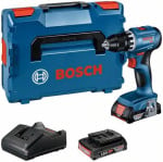 Akumuliatorinis gręžtuvas-suktuvas Bosch GSR 18V-45, (2x2.0Ah), 0-500 / 0-1.900 min.-1