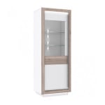 Vitrina Forte Canne CQNV711LB, balta