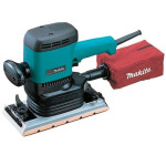 Makita 9046 Vibracinis šlifuoklis, 600 W, 115x280 mm, dulkių maišas,12000 min-1, 5,0 mm, 3,6kg