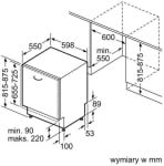 Siemens iQ500 SN65YX00CE - įmontuojamas indaplovė, pilnai integruotas, 60 cm