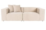 Sofa Asir Lora, smėlio spalvos