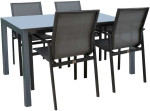 Lauko baldų komplektas Sodo baldų komplektas AMALFI table and 4 chairs