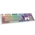 Ducky One 3 Mist Pilkas klaviatūra žaidimams, RGB LED – MX–Speed–Sidabrinis – DE išdėstymas