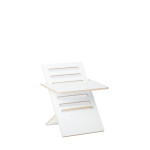 Stovimas darbo stalas Hima Lifter - Brilliant White