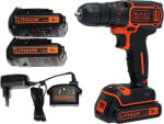 Black & Decker DRILL DRILL 18V 2x1.5Ah BDCDC18B