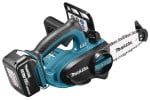 MAKITA grandininis pjūklas 18V DUC122RTE 11,5cm 2x5,0Ah