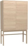 Cabinet LINLEY 90,8x40xH150cm, beige