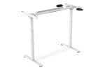 Desk frame | 71.5 - 121.5 cm | Maximum load weight 70 kg | White