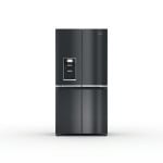 Whirlpool Refrigerator | WQ9I FO2BX EF | Energy efficiency class E | Free standing | Side by side | Height 187.6 cm | No Frost system | Fridge net capacity 355 L | Freezer net capacity 237 L | Display | 41 dB | Black