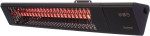 SUNRED | Heater | PRO25W-SMART, Triangle Dark Smart Wall | Infrared | 2500 W | Black | IP55