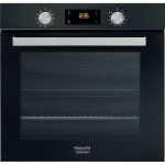 Hotpoint | Oven | FA5 841 JH BL HA | 71 L | Multifunctional | AquaSmart | Knobs and electronic | Height 59.5 cm | Width 59.5 cm | Black