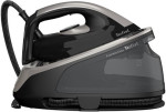 TEFAL Steam Station | SV6140 Express Easy | 2200 W | 1.7 L | 6 bar | Auto power off | Vertical steam function | Calc-clean function | Black/Steel Grey