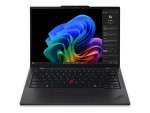 Lenovo ThinkPad T14s | Black | 14 " | IPS | WUXGA | 1920 x 1200 pixels | Anti-glare | Snapdragon X Elite | X1E-78-100 | 32 GB | Soldered LPDDR5x | Solid-state drive capacity 1000 GB | Qualcomm Adreno GPU | Windows 11 Pro | 802.11be | Bluetooth version 5.3 | Keyboard language English | Keyboard backlit | Warranty 36 month(s) | Battery warranty 12 month(s)