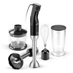 ETA | Lento ETA401790000 | Hand Blender | 1200 W | Number of speeds 2 | Chopper | Black/Stainless Steel