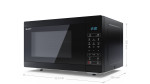 Sharp | Microwave Oven with Grill | YC-MG81E-B | Free standing | 28 L | 900 W | Grill | Black