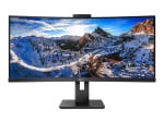 Philips | Curved UltraWide | 346P1CRH | 34  " | VA | WQHD | 21:9 | 100 Hz | 4 ms | 3440 x 1440 | 500 cd/m² | HDMI ports quantity 1 | Black | Warranty 24 month(s)