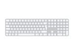 Apple Magic Keyboard with Touch ID and Numeric Keypad for Mac models with Apple silicon - International English - White Keys | Apple