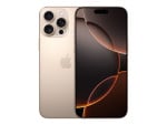 Apple iPhone 16 Pro | Desert Titanium | 6.3 " | Super Retina XDR display with ProMotion | 2622 x 1206 pixels | A18 Pro | Internal RAM 8 GB | 256 GB | Dual SIM | 4G | Main camera resolution 48+12 MP | Secondary camera resolution 12 MP | iOS | 18