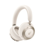 Anker Soundcore | Foldable Headphones | Space One Pro | Bluetooth | Over-ear | Microphone | Wireless | Cream White