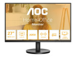 AOC U27B3A | 27 " | IPS | UHD | 16:9 | 60 Hz | 4 ms | 3840 x 2160 pixels | 350 cd/m² | HDMI ports quantity 2