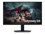 Samsung LS27DG500EUXEN | 27 " | IPS | QHD | 16:9 | 180 Hz | 1 ms | 2560 x 1440 pixels | HDMI ports quantity 1 | Black