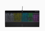 Corsair | Rubber Dome | Gaming Keyboard | K55 RGB PRO | Gaming keyboard | Wired | RGB LED light | US | Black