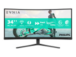 Philips 34M2C3500L/00 | 34 " | VA | 21:9 | 180 Hz | 1 ms | 3440 x 1440 pixels | 300 cd/m² | HDMI ports quantity 2 | Warranty 24 month(s)