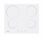 Candy | Hob | CH64CCW | Vitroceramic | Number of burners/cooking zones 4 | Touch | White