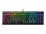 Razer | Mechanical Gaming Keyboard | BlackWidow V4 X | Black | Mechanical Gaming Keyboard | Wired | US | N/A g | Green Mechanical Switches (Clicky)