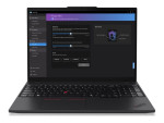 Lenovo ThinkPad T16 | Black | 16 " | IPS | WUXGA | 1920 x 1200 pixels | Anti-glare | Intel Core U7 | 155U | 32 GB | SO-DIMM DDR5 | Solid-state drive capacity 1000 GB | Intel Graphics | Windows 11 Pro | 802.11ax | Bluetooth version 5.3 | LTE Upgradable | Keyboard language English | Keyboard backlit | Warranty 36 month(s) | Battery warranty 12 month(s)