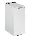 Whirlpool Washing Machine | TDLRB 7232BS EU | Energy efficiency class D | Top loading | Washing capacity 7 kg | 1200 RPM | Depth 60 cm | Width 40 cm | LED | White