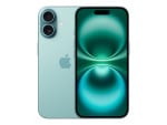 Apple iPhone 16 | Teal | 6.1 " | Super Retina XDR | 2556 x 1179 pixels | A18 | Internal RAM 8 GB | 512 GB | Dual SIM | 4G | 5G | Main camera resolution 48+12 MP | Secondary camera resolution 12 MP | iOS | 18