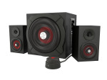 GENESIS Helium 610BT Computer Speakers, Wired, Bluetooth, Black | Genesis | Helium 610BT | Bluetooth | Red/Black | Computer Speakers