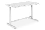 Electric Height Adjustable Desk | 72 - 121 cm | Maximum load weight 50 kg | Metal | White