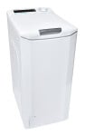 Candy | Washing Machine | CSTG 38TMCE/1-S | Energy efficiency class B | Top loading | Washing capacity 8 kg | 1300 RPM | Depth 60 cm | Width 41 cm | Display | LCD | Near Field Communication (NFC) | White