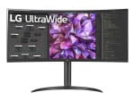 LG | Curved Monitor | 34WQ75C-B | 34 " | IPS | QHD | 21:9 | 60 Hz | 5 ms | 3440 x 1440 | 300 cd/m² | HDMI ports quantity 2 | Black | Warranty 24 month(s)