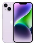 Apple | iPhone 14 | Purple | 6.1 " | Super Retina XDR | 2532 x 1170 pixels | Apple | A15 Bionic | Internal RAM 4 GB | 128 GB | Dual SIM | Nano-SIM | 3G | 4G | 5G | Main camera resolution 12+12 MP | Secondary camera resolution 12 MP | iOS | 16 | 3279 mAh