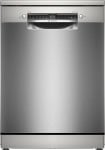 Dishwasher | SMS4HVI00E | Free standing | Width 60 cm | Number of place settings 14 | Number of programs 6 | Energy efficiency class D | Display | AquaStop function | Silver inox