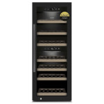 Caso | Smart Wine Cooler | WineExclusive 38 | Energy efficiency class G | Free standing | Bottles capacity 38 bottles | Cooling type Compressor technology | Black