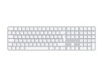 Apple Magic Keyboard with Touch ID and Numeric Keypad | Keyboard | Wireless | Russian | White