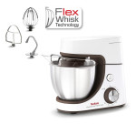 TEFAL | Masterchef Gourmet Food Processor | QB51K138 | 1100 W | Number of speeds 8 | Bowl capacity 4.6 L | White