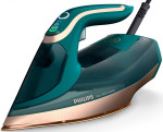 Philips | DST8030/70 Azur | Steam Iron | 3000 W | Water tank capacity 350 ml | Continuous steam 70 g/min | Green