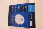 SALE OUT. Midea M9 Robot Vacuum Cleaner, White | Midea | Robot Vacuum Cleaner | M9 | Wet&Dry | Operating time (max) 180 min | Lithium Ion | 5200 mAh | Dust capacity 0.25 L | 4000 Pa | White | DAMAGED PACKAGING, DEMO