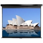 Elite Screens | Manual Series | M113UWS1 | Diagonal 113 " | 1:1 | Viewable screen width (W) 203 cm | Black