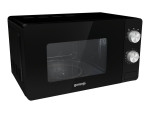 Gorenje | Microwave oven | MO20E1B | Free standing | 20 L | 800 W | Black