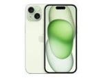 Apple | iPhone 15 | Green | 6.1 " | Super Retina XDR display | 2556 x 1179 pixels | Apple | A16 Bionic | Internal RAM 6 GB | 128 GB | Dual SIM | Nano-SIM and eSIM | 4G | Main camera resolution 48+12+12 MP | Secondary camera resolution 12 MP | iOS | 17